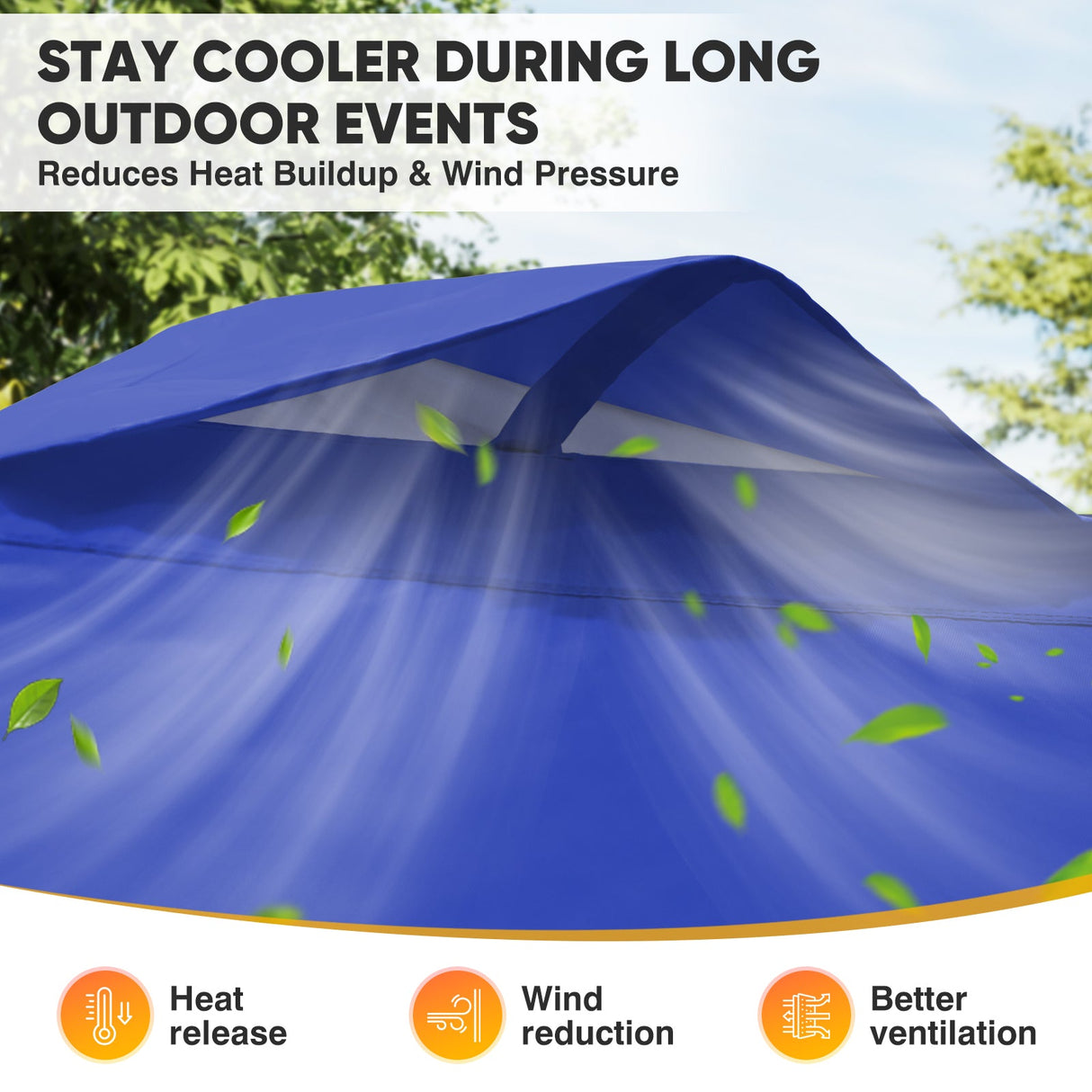 10x10 Pop Up Canopy Tent with Four Sidewalls - Eagle Peak