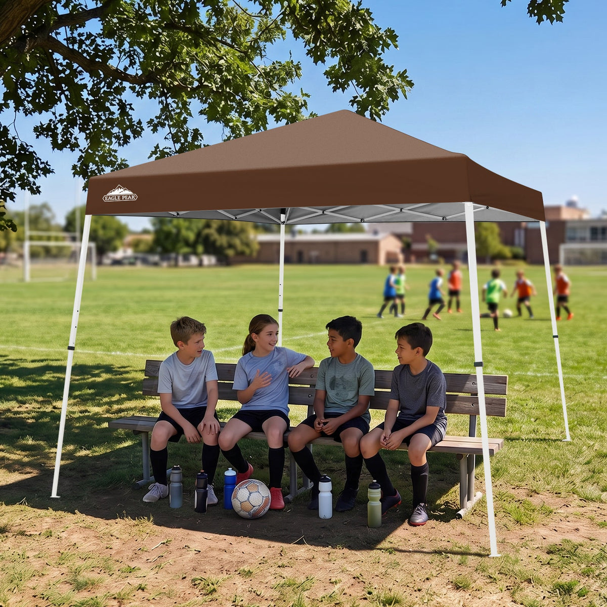 10x10 Slant Leg Pop Up Canopy Tent - Eagle Peak®