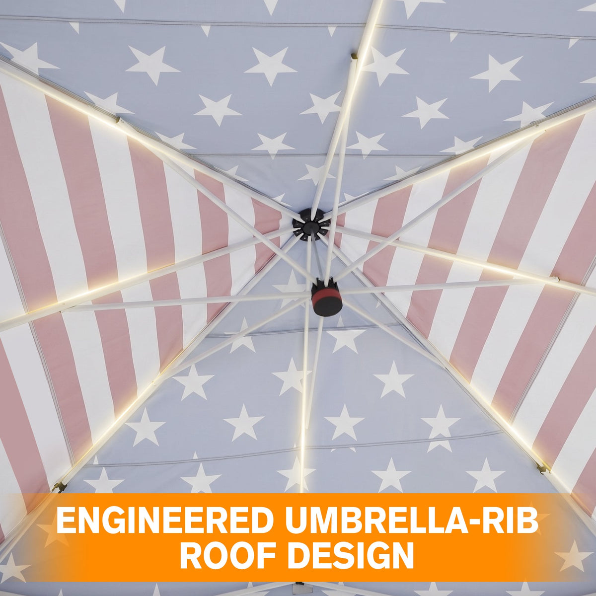 12x12 Pop Up Canopy Tent with 1 Sidewall - Eagle Peak®
