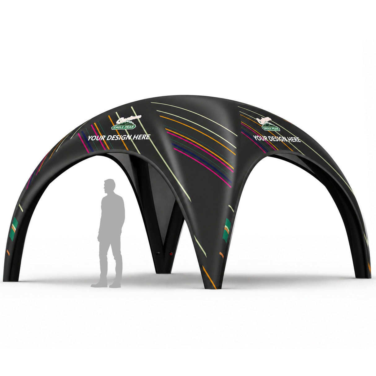 Custom Inflatable Event Tent with Logo, Igloo Tent