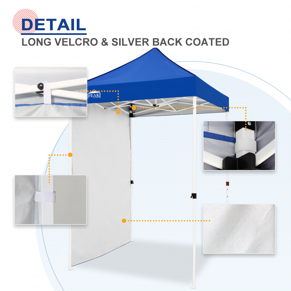 Canopy Sidewall for 5x5 Pop Up Canopy Frame, Single Side Wall Panel Only