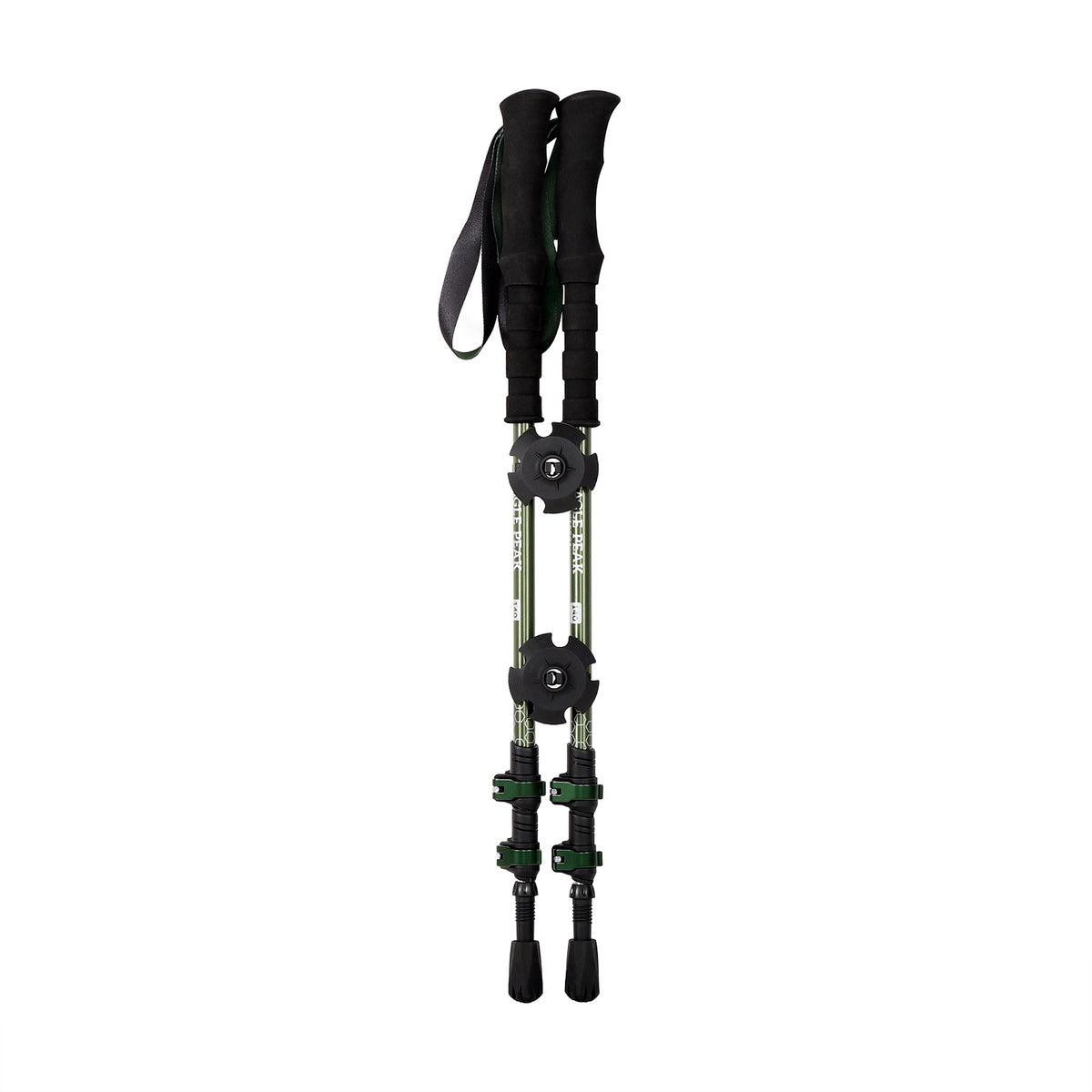VALLEY 3-Section Adjustable Aluminum Trekking Poles