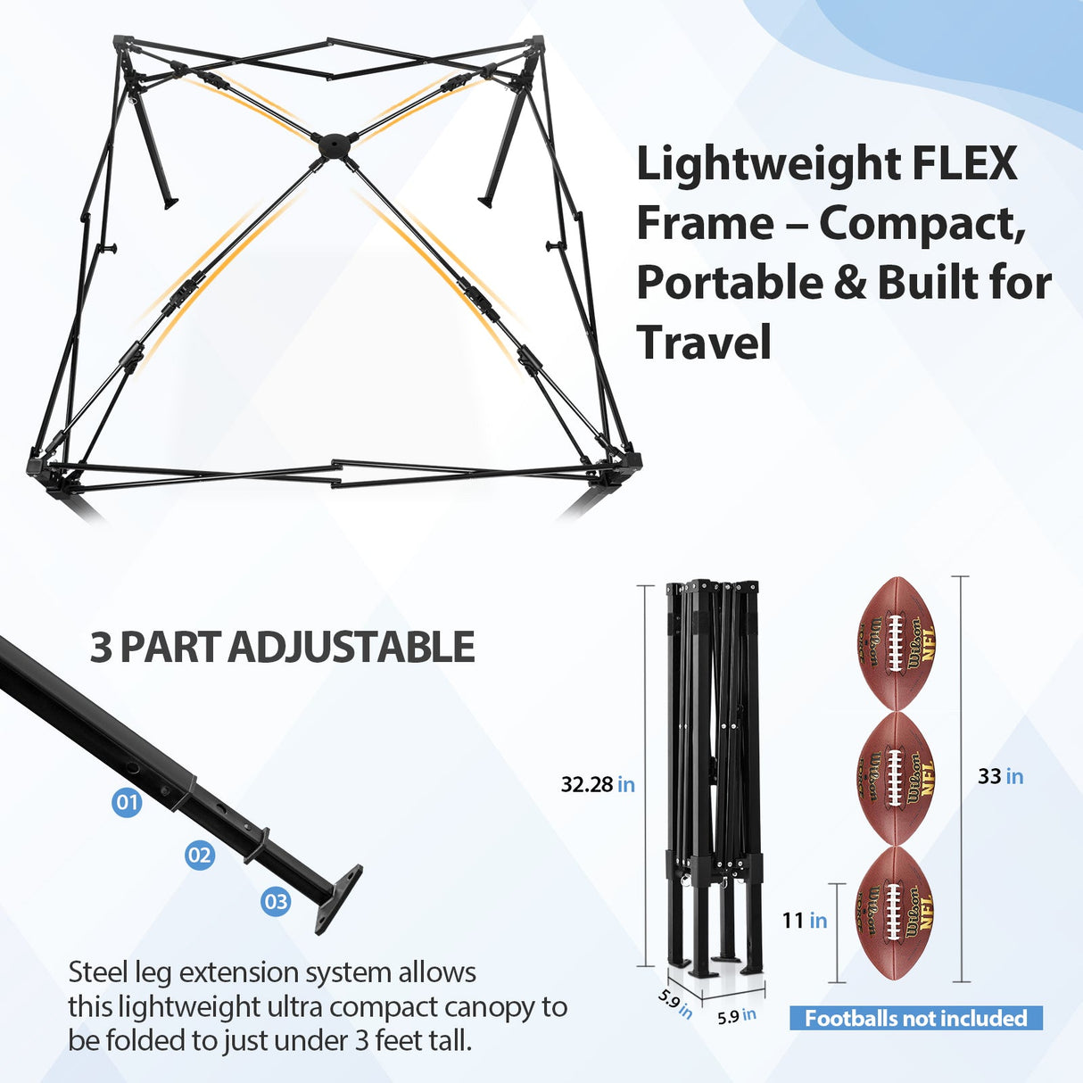 4x4 ft Commercial Privacy Shelter with Logo Printing - Eagle Peak