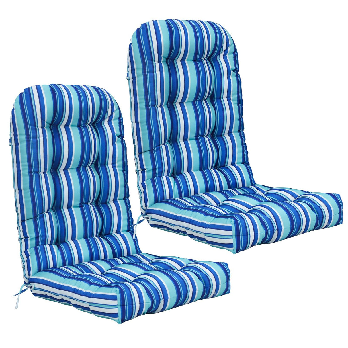 5" High Back Adirondack Chair Cushions, 49x20x5 in, Set of 1/2/4 - Eagle Peak Custom Canopy Tent