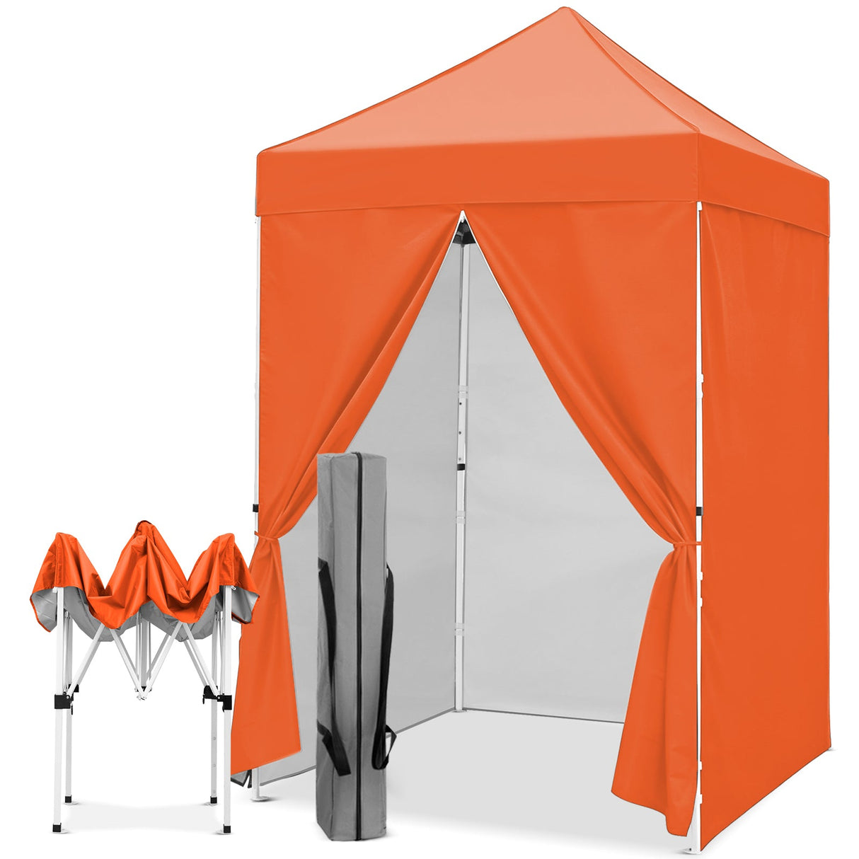 5x5 Instant Canopy with 4-Side Wall Panels - Eagle Peak®