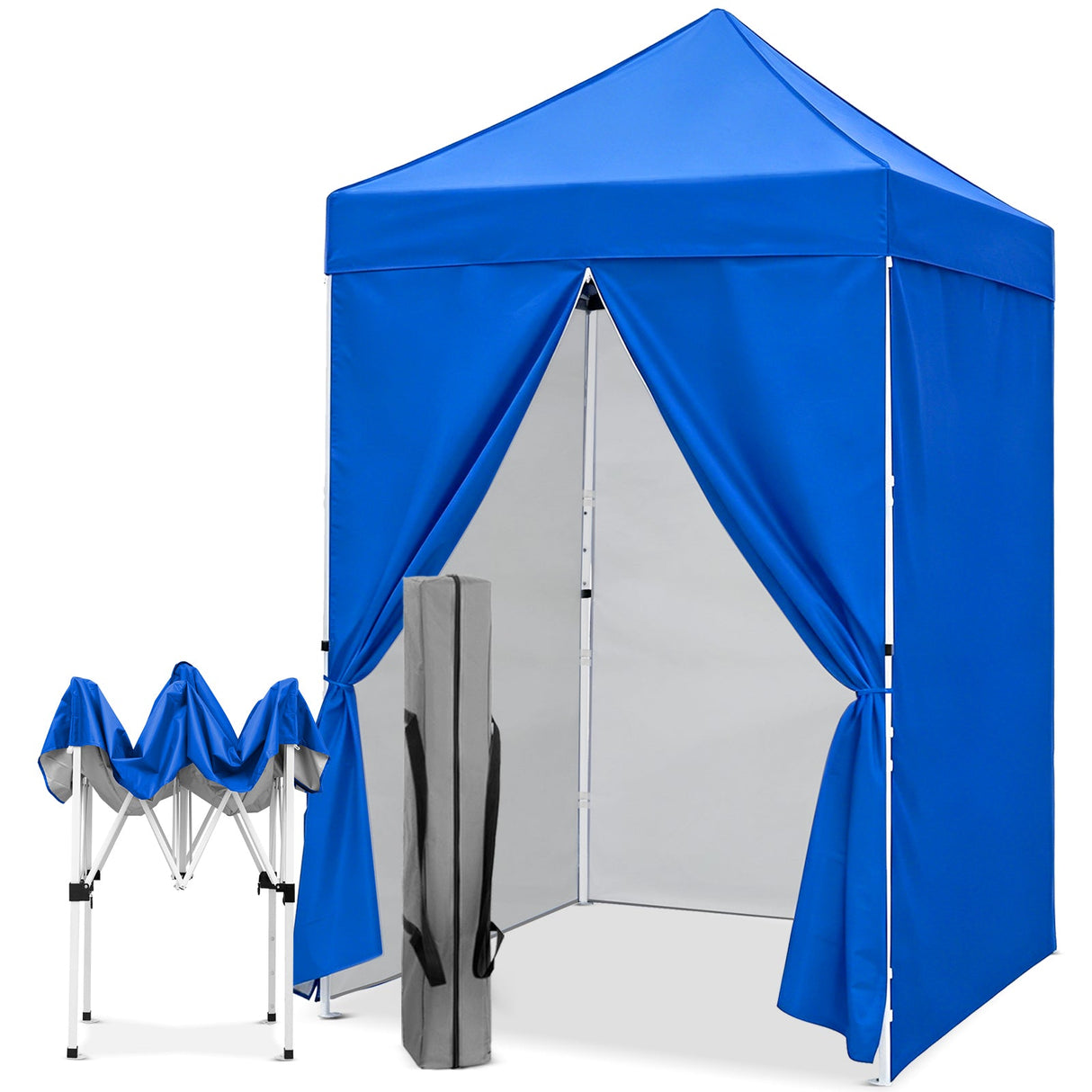 5x5 Instant Canopy with 4-Side Wall Panels - Eagle Peak®