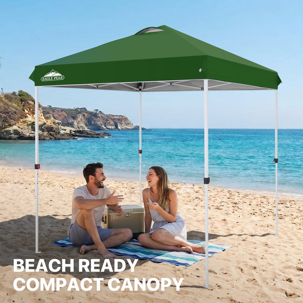 6.6x6.6 Pop Up Canopy Tent - Eagle Peak®