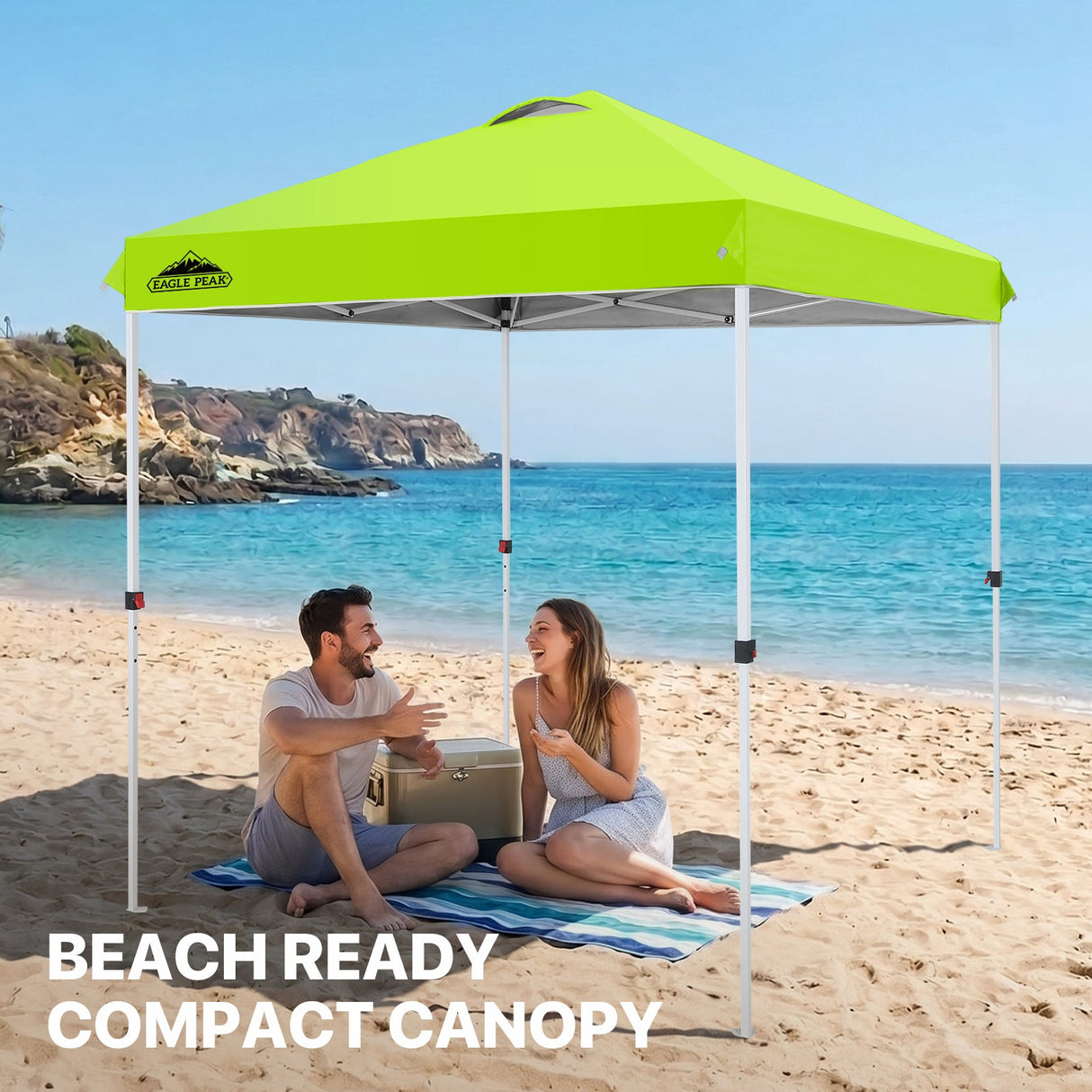 6.6x6.6 Pop Up Canopy Tent - Eagle Peak®