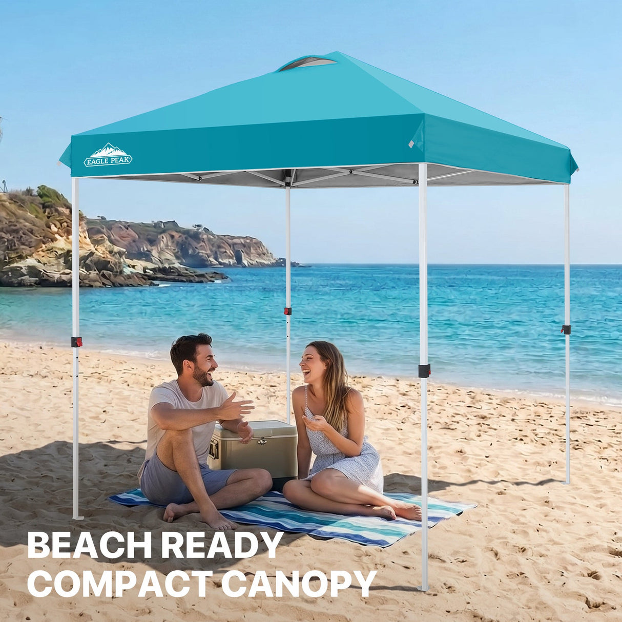 6.6x6.6 Pop Up Canopy Tent - Eagle Peak®