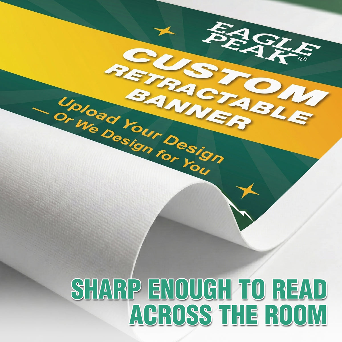 Custom Retractable Banner Stand with Your Business Logo