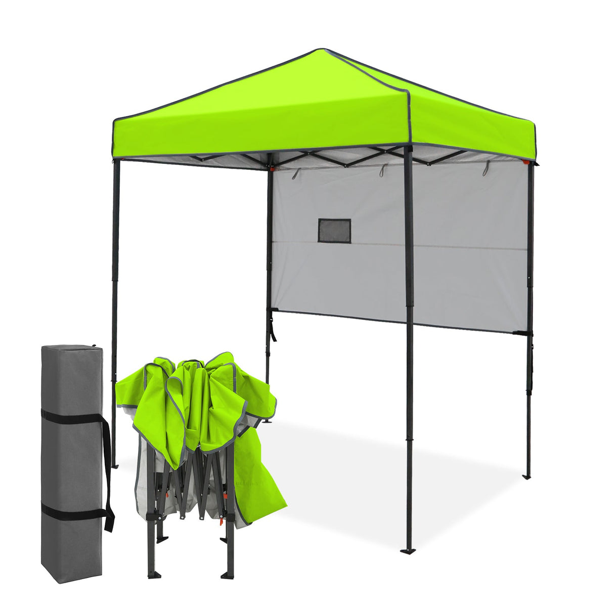 6x4 ft Instant Pop Up Canopy with Adjustable Sun Wall - Eagle Peak Custom Canopy Tent