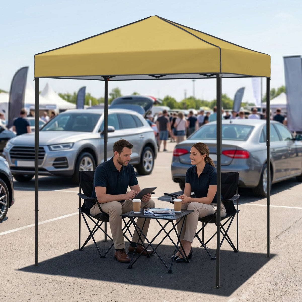 6x4 Instant Pop Up Canopy Tent - Eagle Peak®