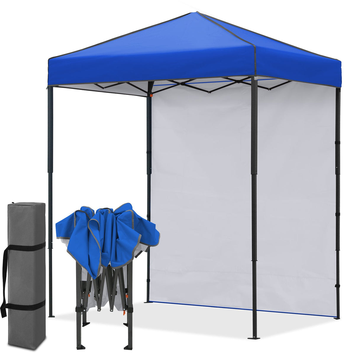 6x4 Instant Pop Up Canopy Tent with 1 Sidewall - Eagle Peak®