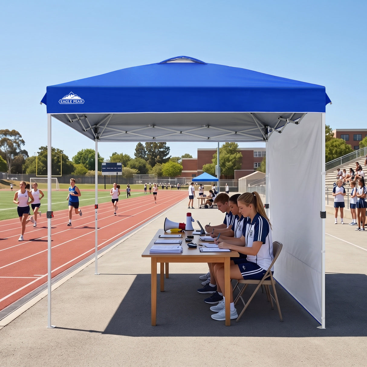 8x8 Pop Up Canopy Tent with 1 Sidewall