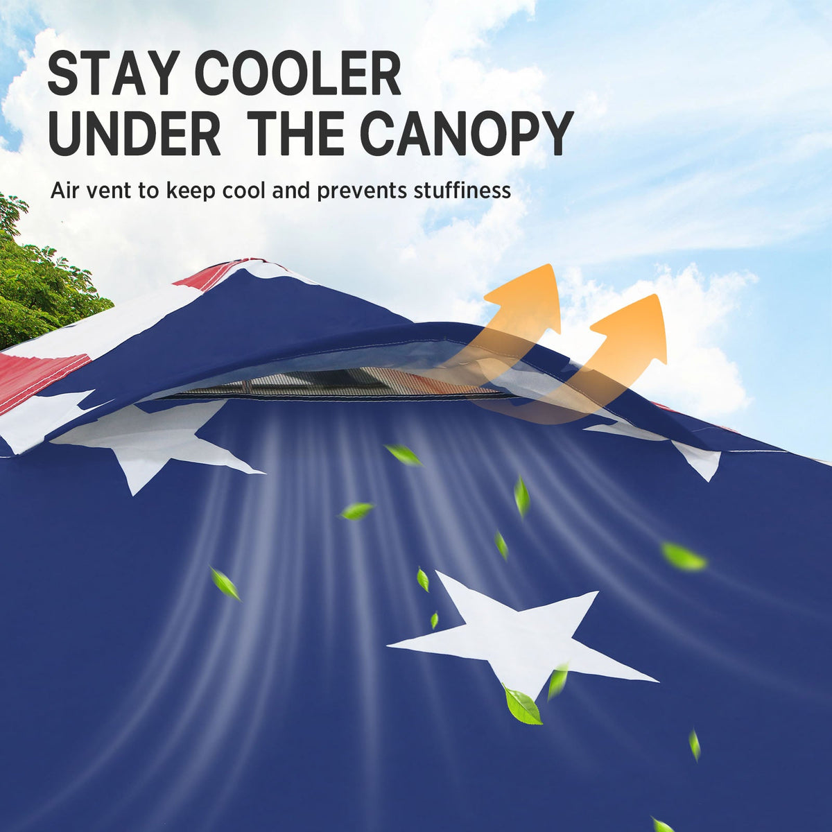 8x8 Pop Up Canopy Tent Easy Up Canopy Outdoor - Eagle Peak®
