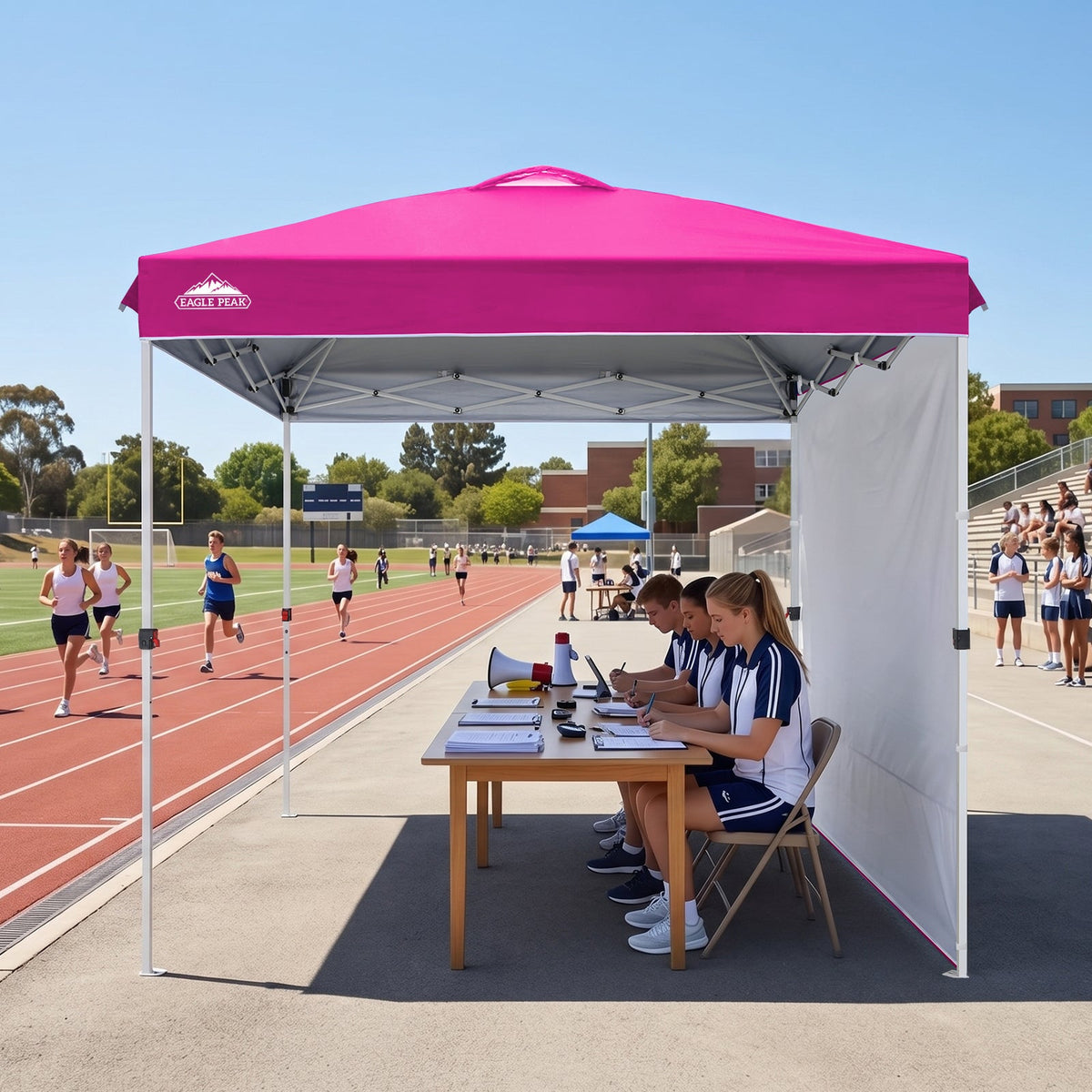8x8 Pop Up Canopy Tent with 1 Sidewall - Eagle Peak®