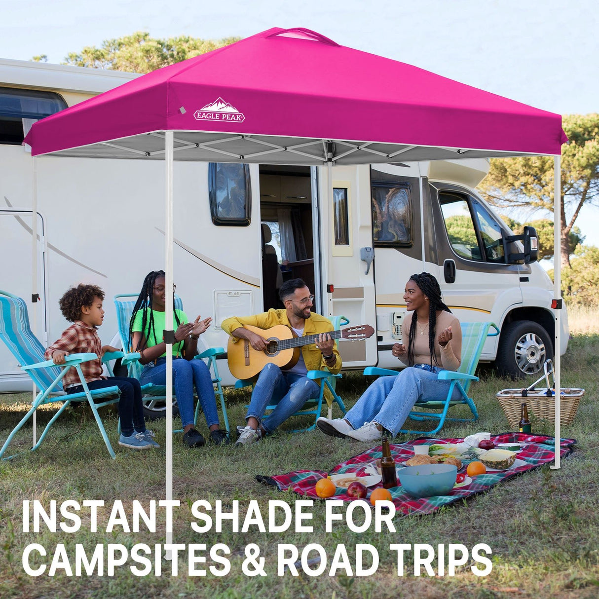 8x8 Pop Up Straight Leg Canopy - Eagle Peak