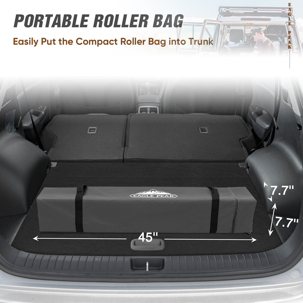 8x8 Slant Leg Pop - up Canopy Tent, Shelter 8x8 Base 6x6 Top - Eagle Peak Custom Canopy Tent