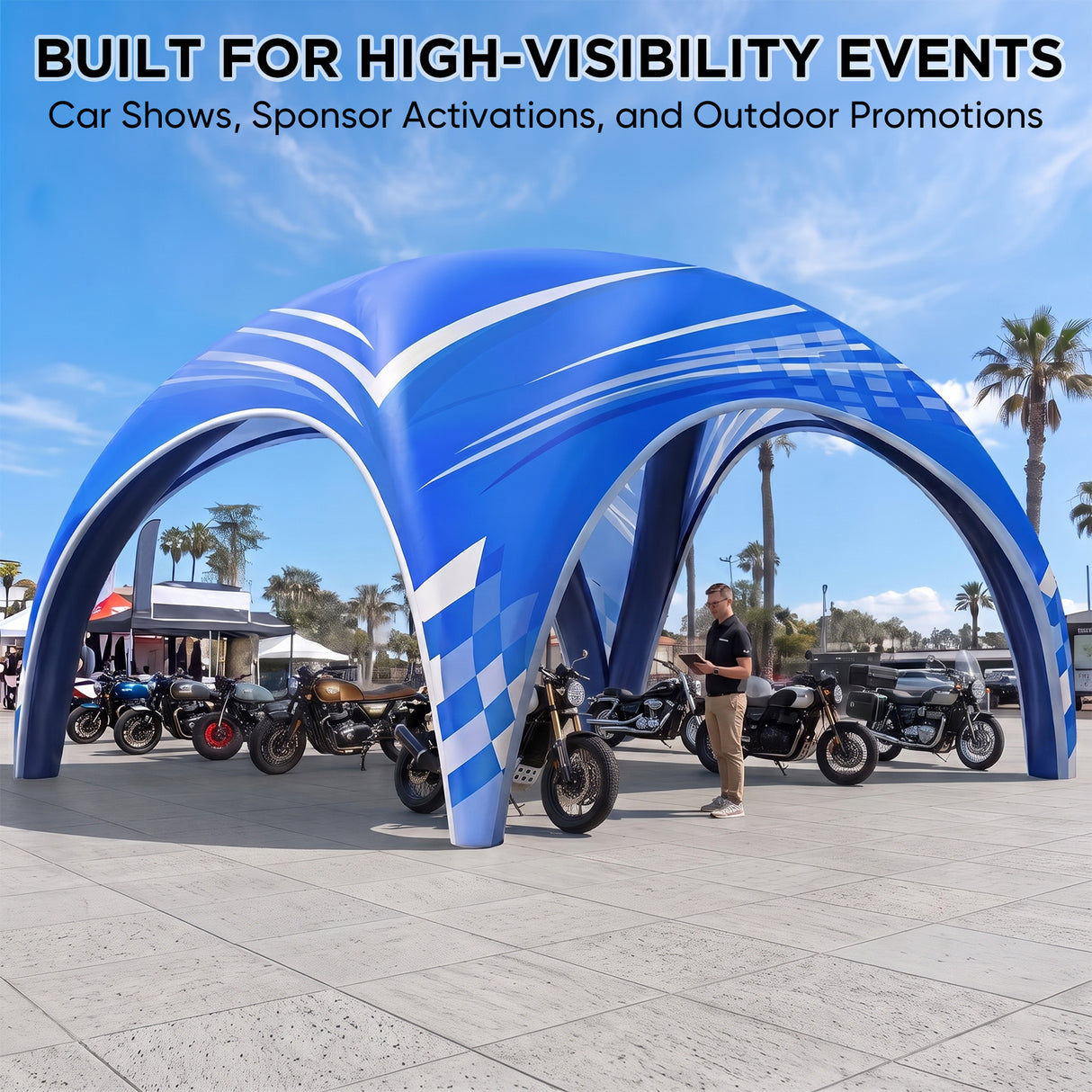 Custom Inflatable Event Tent with Logo, Igloo Tent
