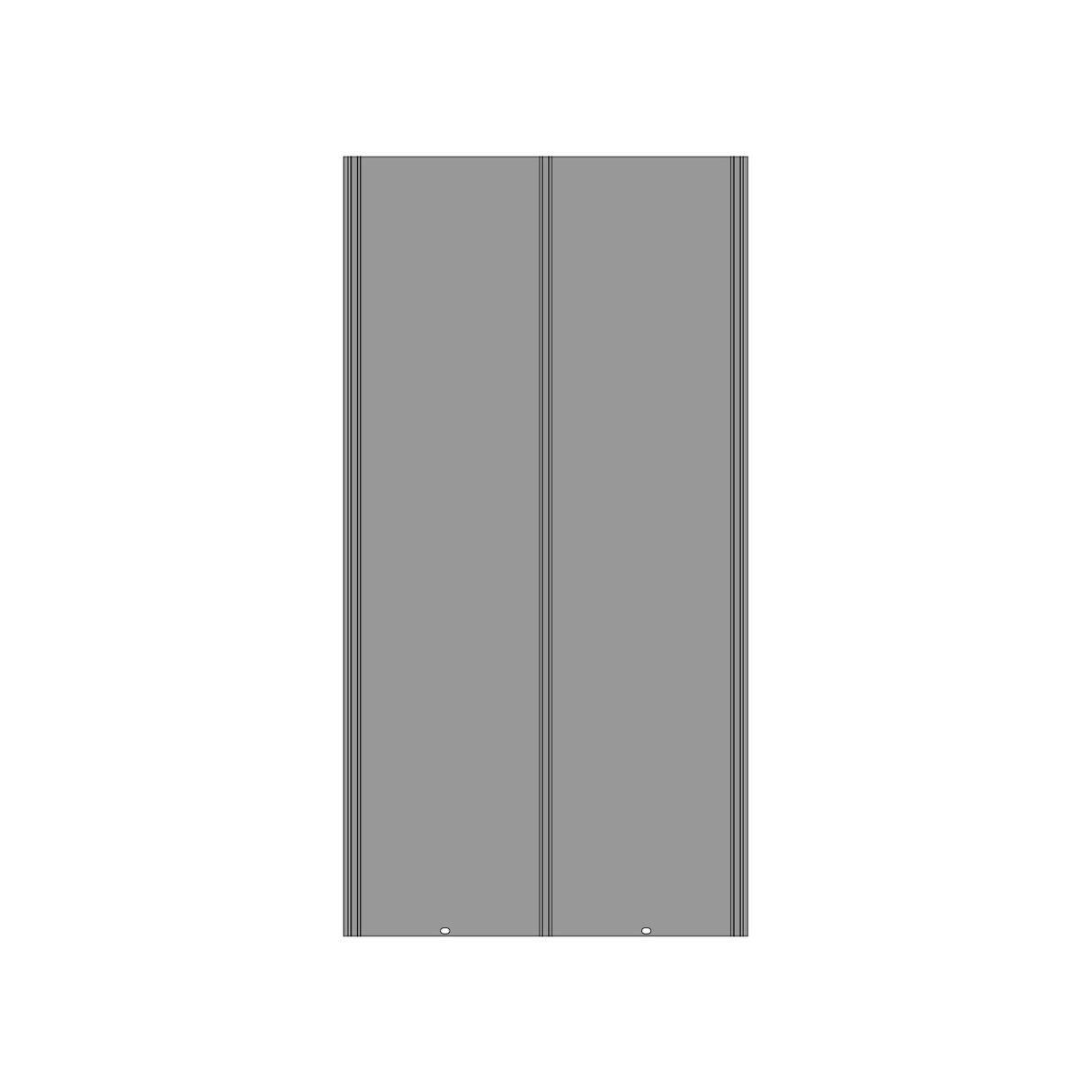 WGD168-Part Q2 Middle Metal Panel of Big Roof