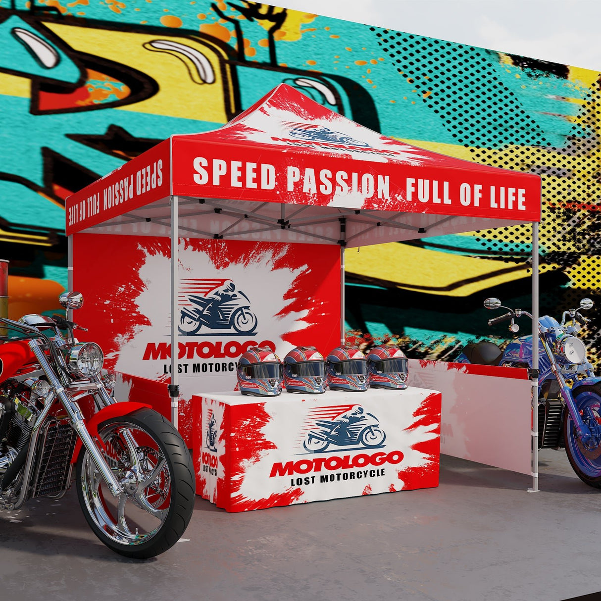 EAGLE PEAK ALX4010 40mm Aluminum Hex Leg Commercial Custom Canopy Tent 10x10 - CLICK TO CONFIGURE - Package Prices Start at $789.00 - Eagle Peak Custom Canopy Tent