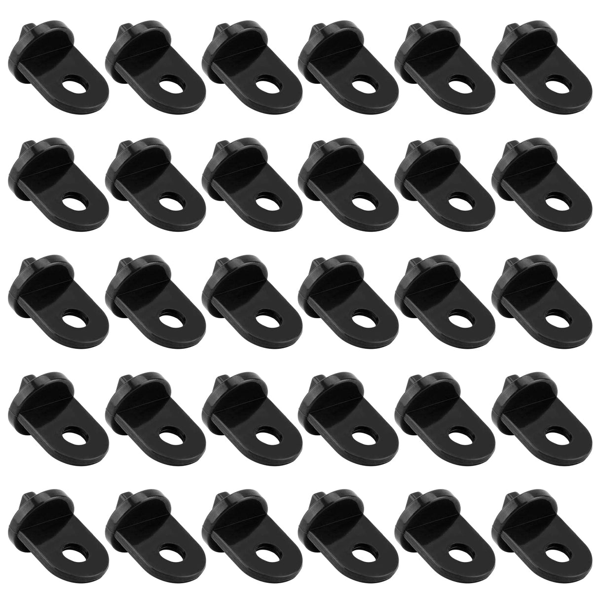 EAGLE PEAK Greenhouse Twist Clips, Plastic Green House Hooks Hanger Accessories, Pack of 30 - Eagle Peak Canopy and Outdoor Products