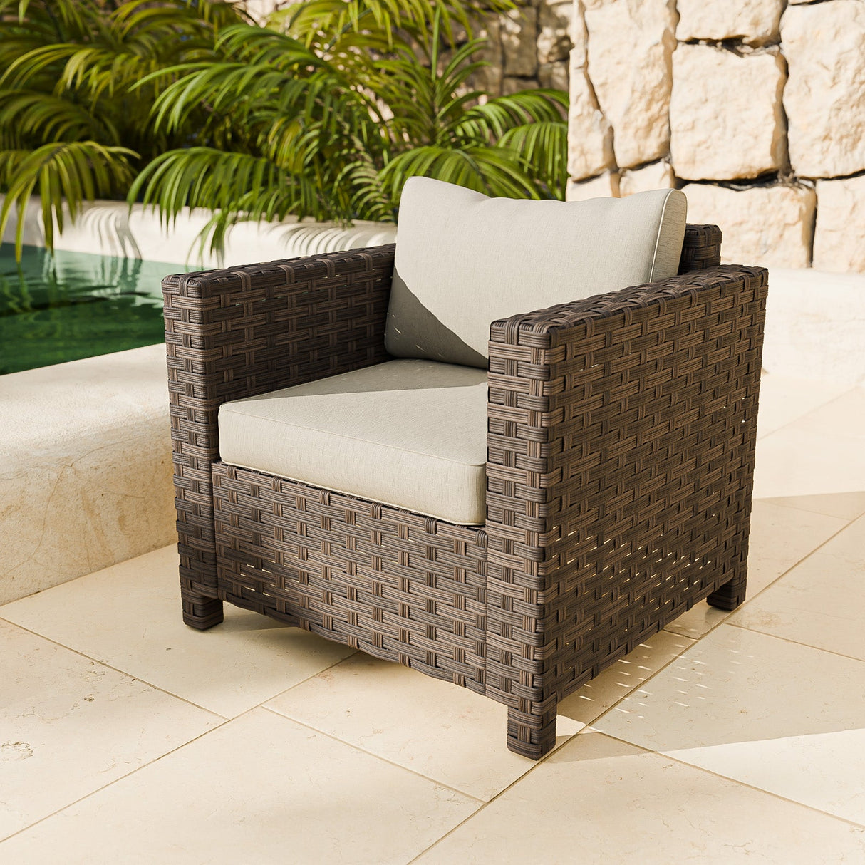 EAGLE PEAK Harbor Haven 1 PC,2 PCS, 4PCS Wicker Patio Chair - Eagle Peak Custom Canopy Tent