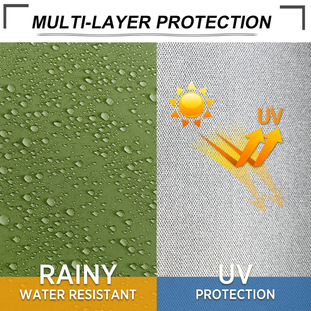 Entry Wall Panel with Zipper for 10x10 Straight Leg Canopy only, 1 Sidewall - Eagle Peak Custom Canopy Tent