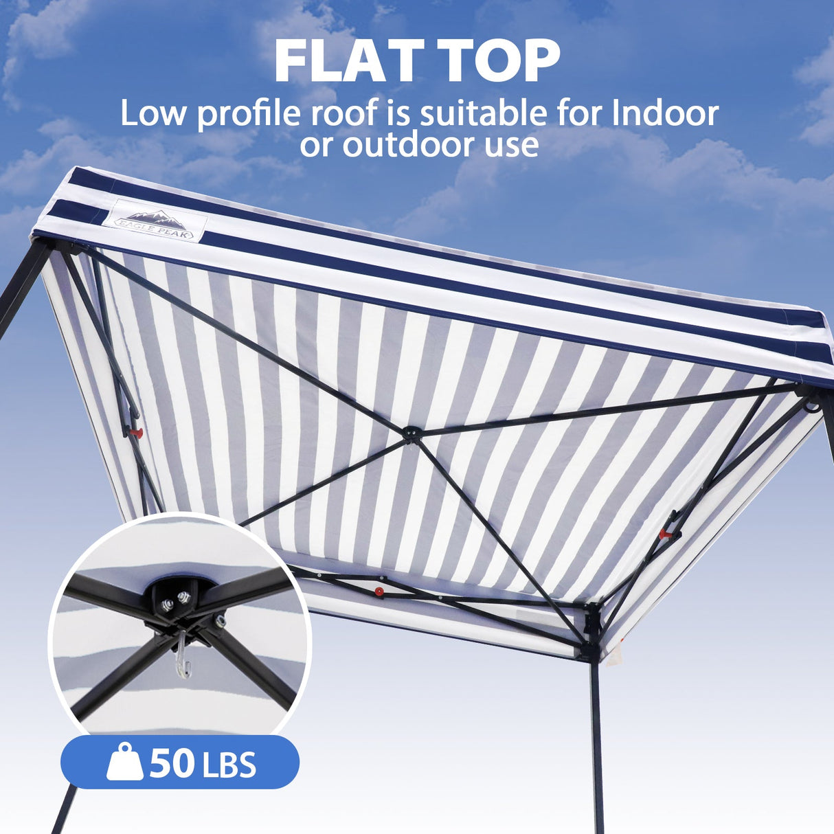 Flex Compact 5x5 Pop-up Canopy Changing Room - Eagle Peak®