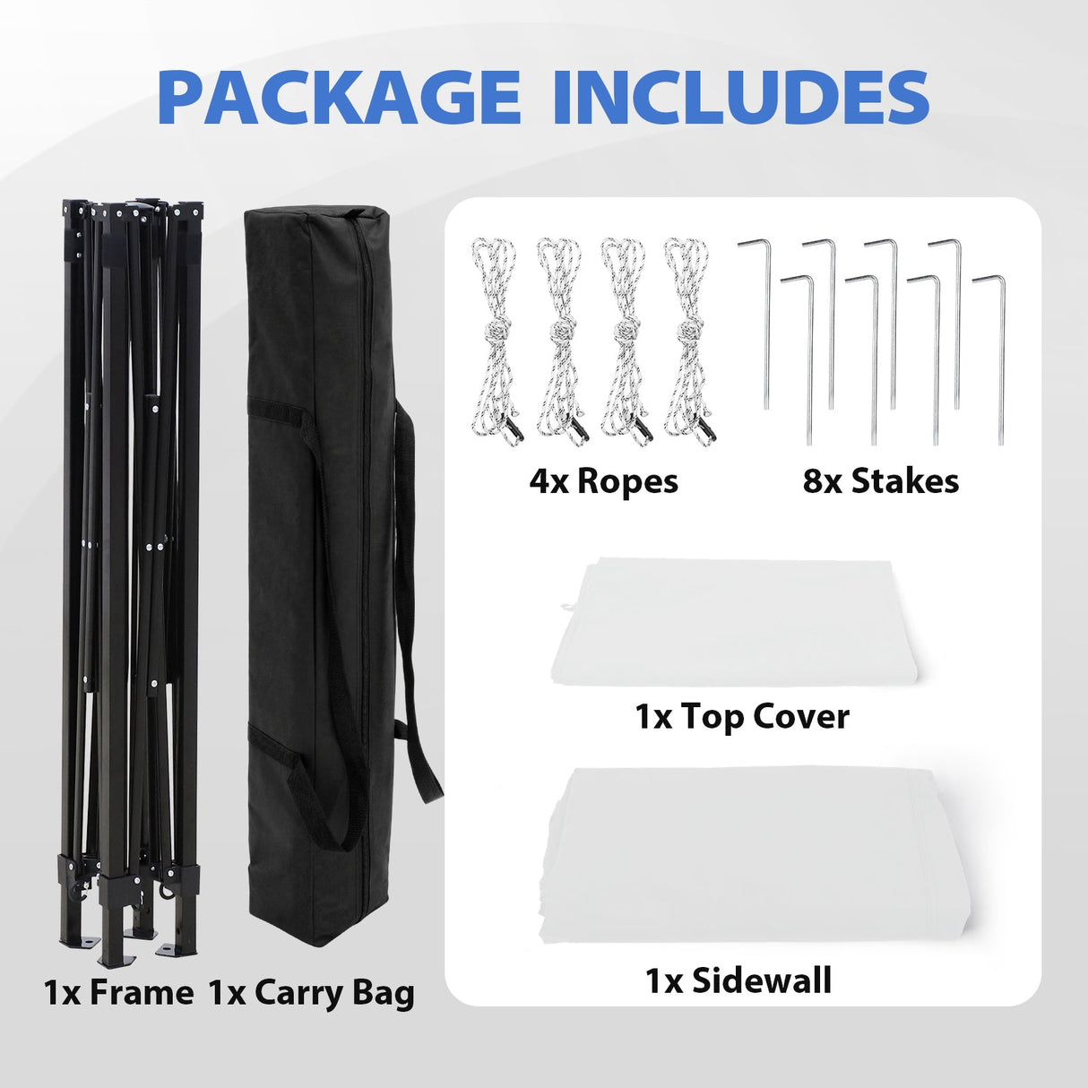 Flex Compact 5x5 Pop-up Canopy Changing Room - Eagle Peak®