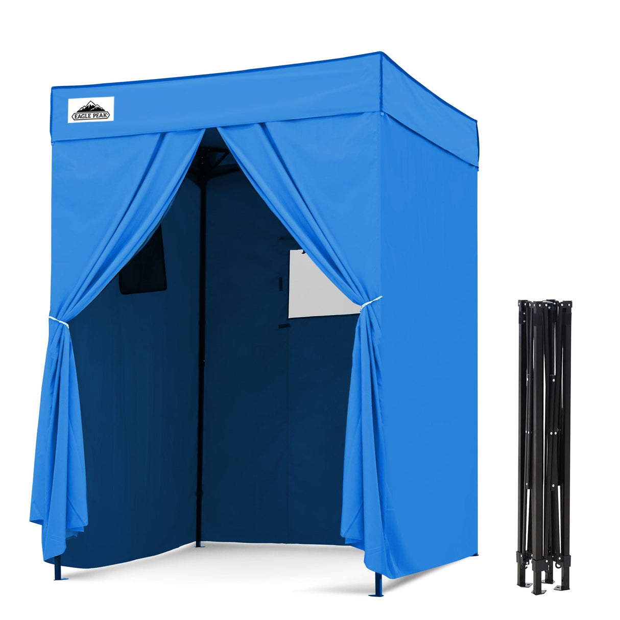 Flex Compact 5x5 Pop - up Canopy Changing Room - Eagle Peak Custom Canopy Tent