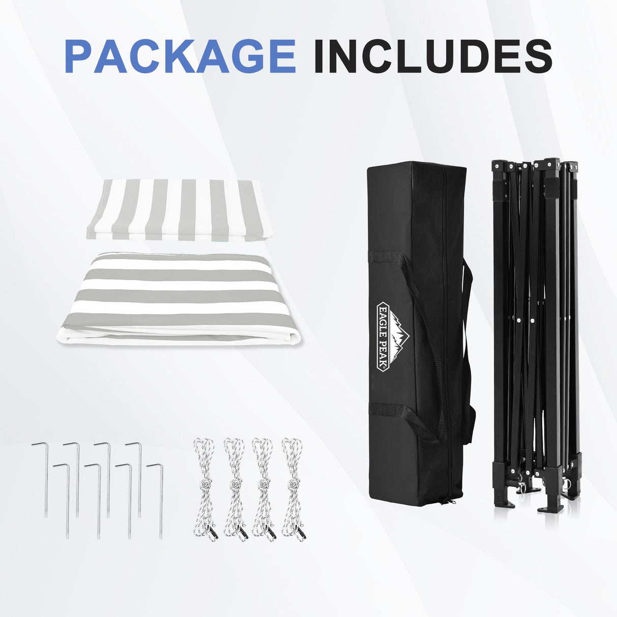 Flex Ultra Compact 5x5 Pop - up Canopy - Eagle Peak Custom Canopy Tent