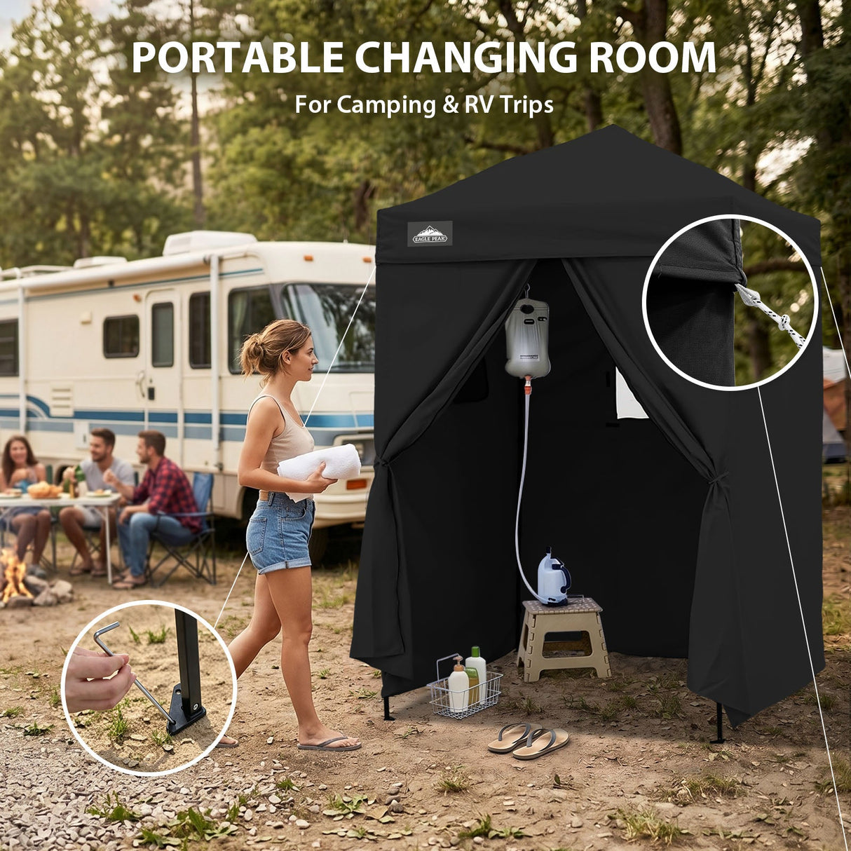 Flex Ultra Compact 5x5 Pop-up Canopy - Eagle Peak®