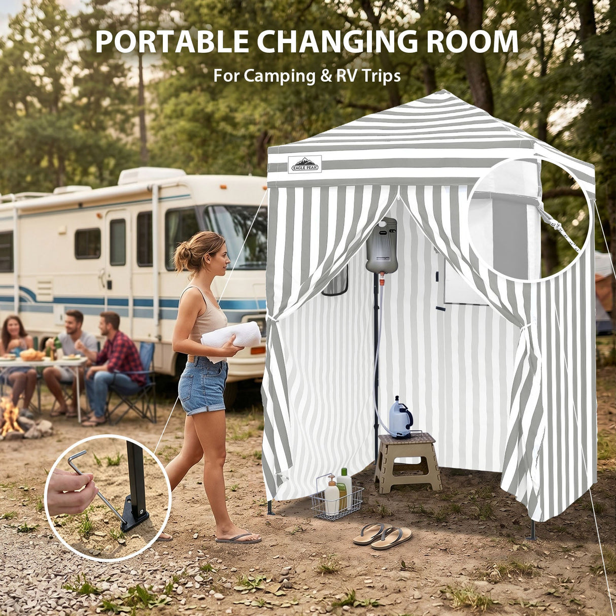 Flex Ultra Compact 5x5 Pop-up Canopy - Eagle Peak®