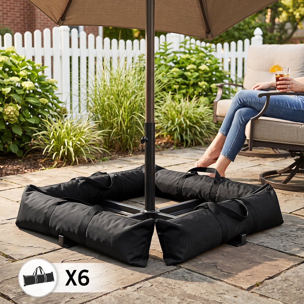 Greenhouse Sandbags Heavy Duty Weights for Greenhouse Skirt, 4/6 Pack - Eagle Peak®