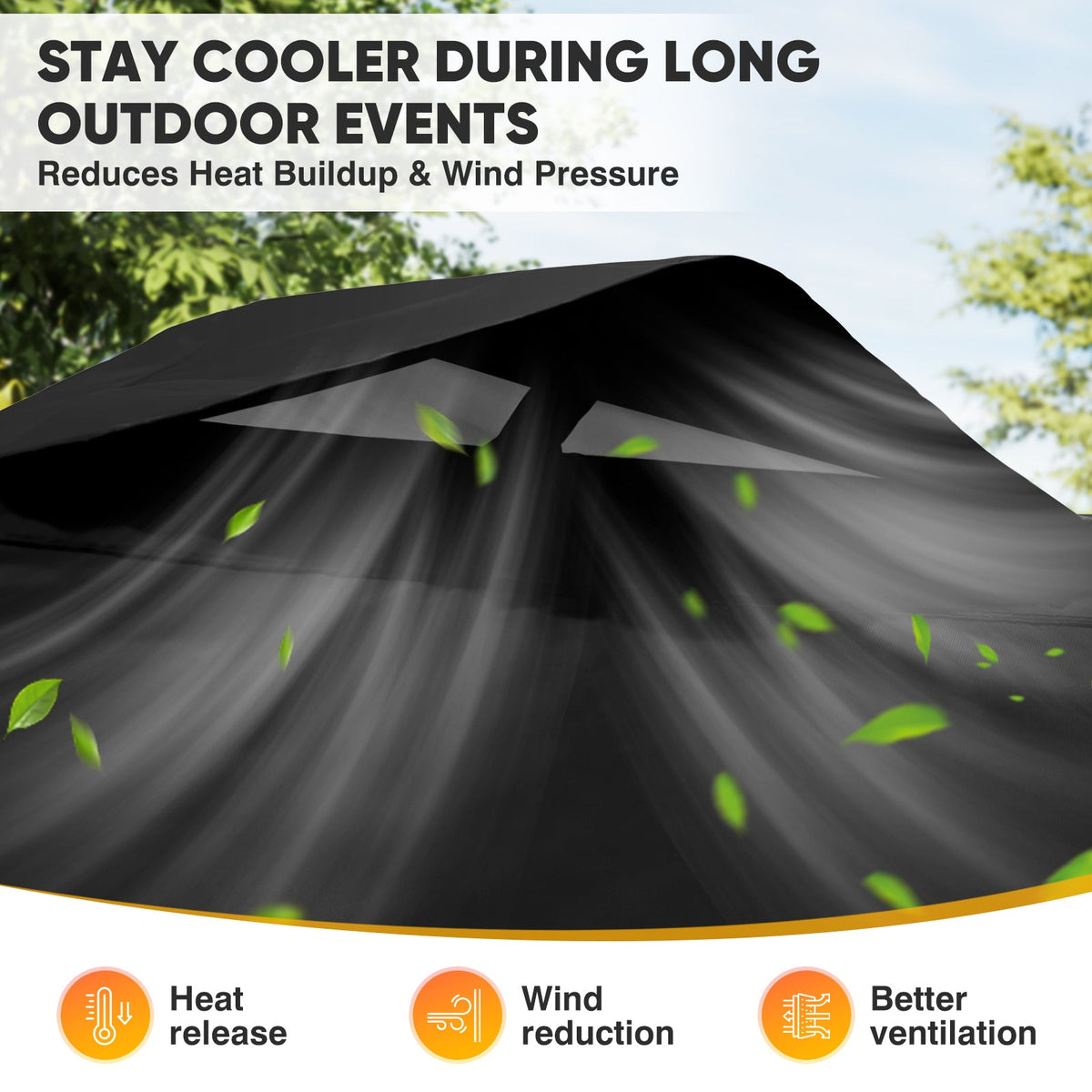 Heavy Duty 10x10 Pop Up Canopy Tent - Eagle Peak®