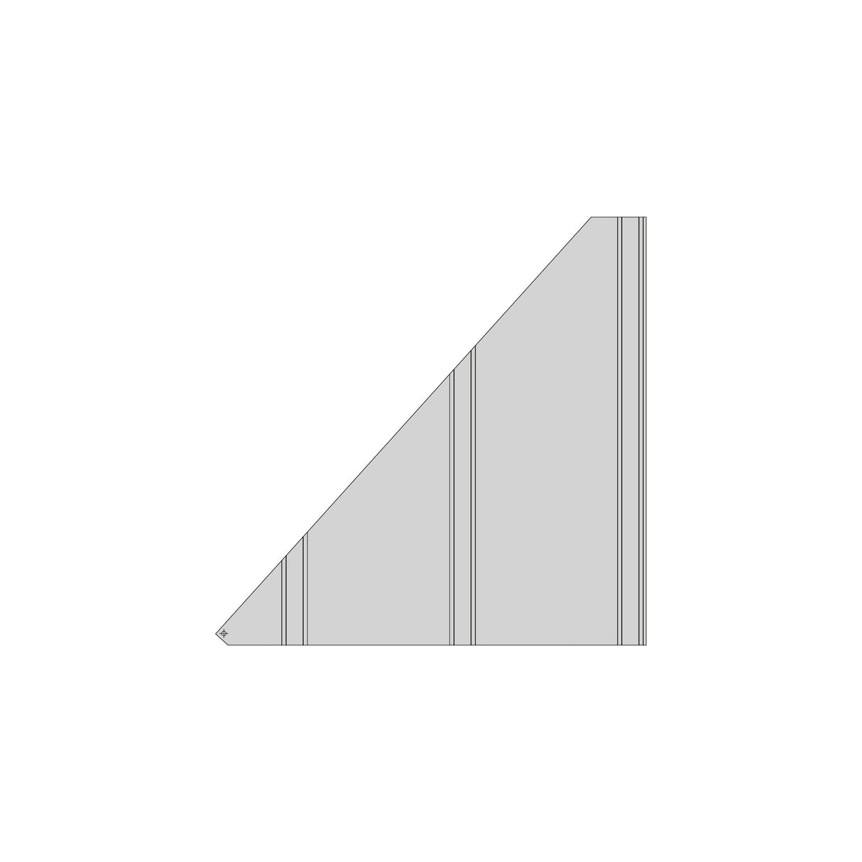 MAG216MW - C - BLK - Part S1 - Eagle Peak Custom Canopy Tent