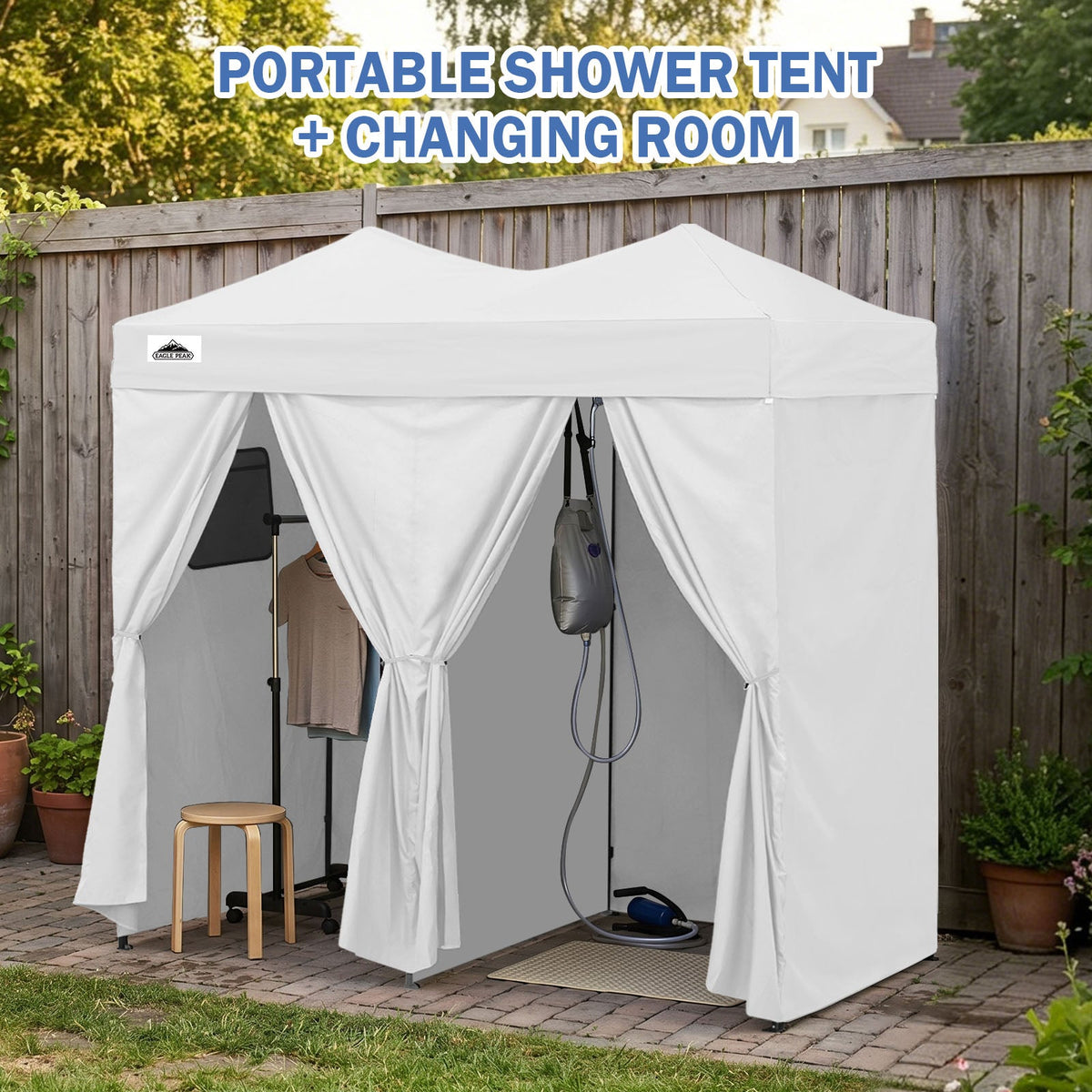 Outdoor Pop Up Changing Room 8x4 ft - Eagle Peak®