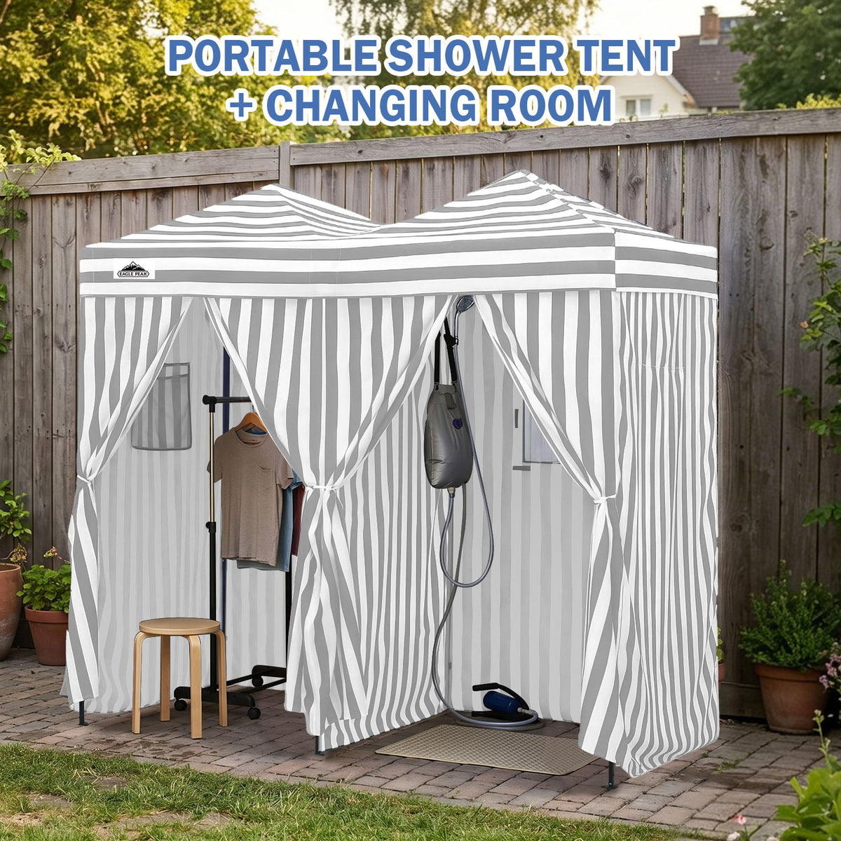 Outdoor Pop Up Changing Room 8x4 ft - Eagle Peak®