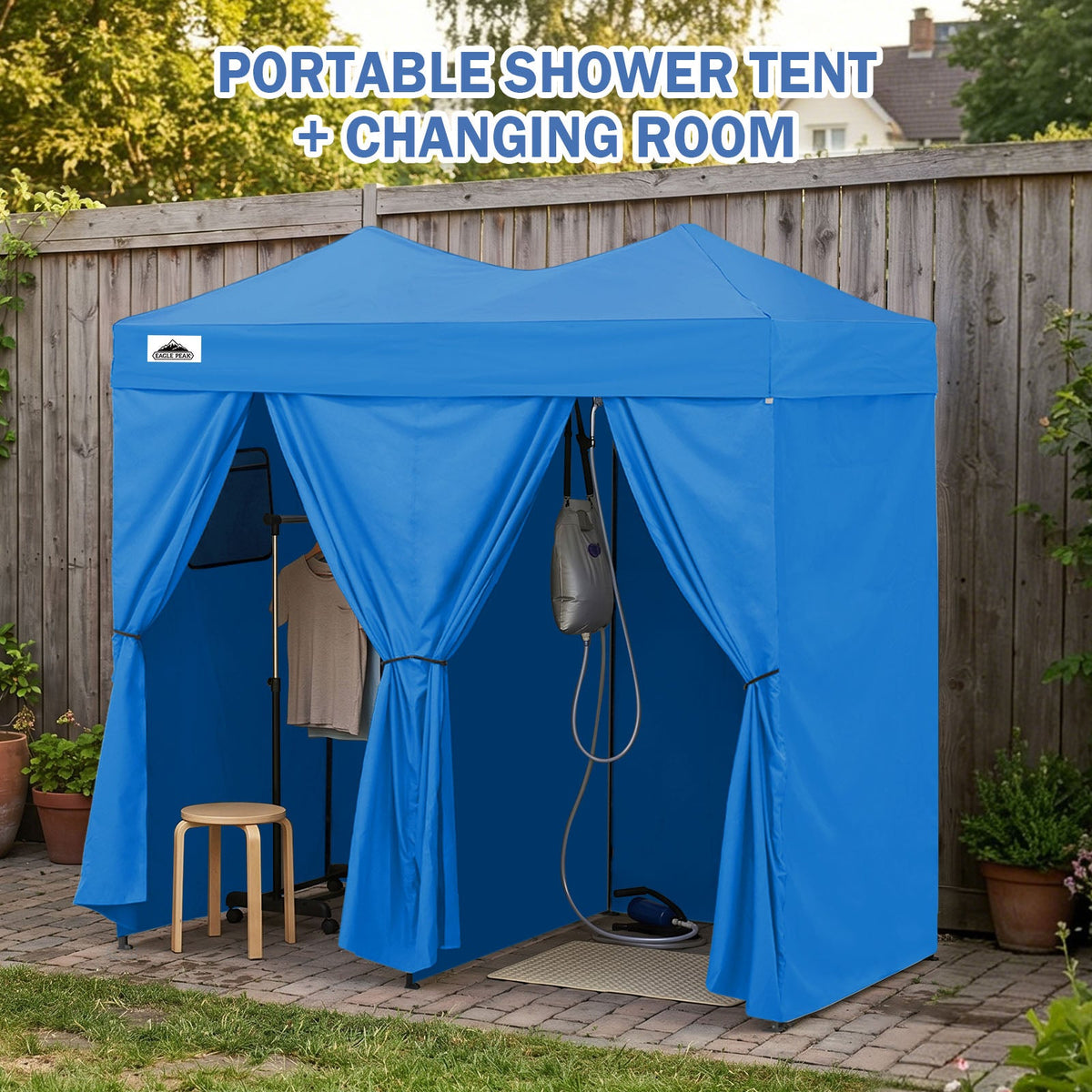 Outdoor Pop Up Changing Room 8x4 ft - Eagle Peak®