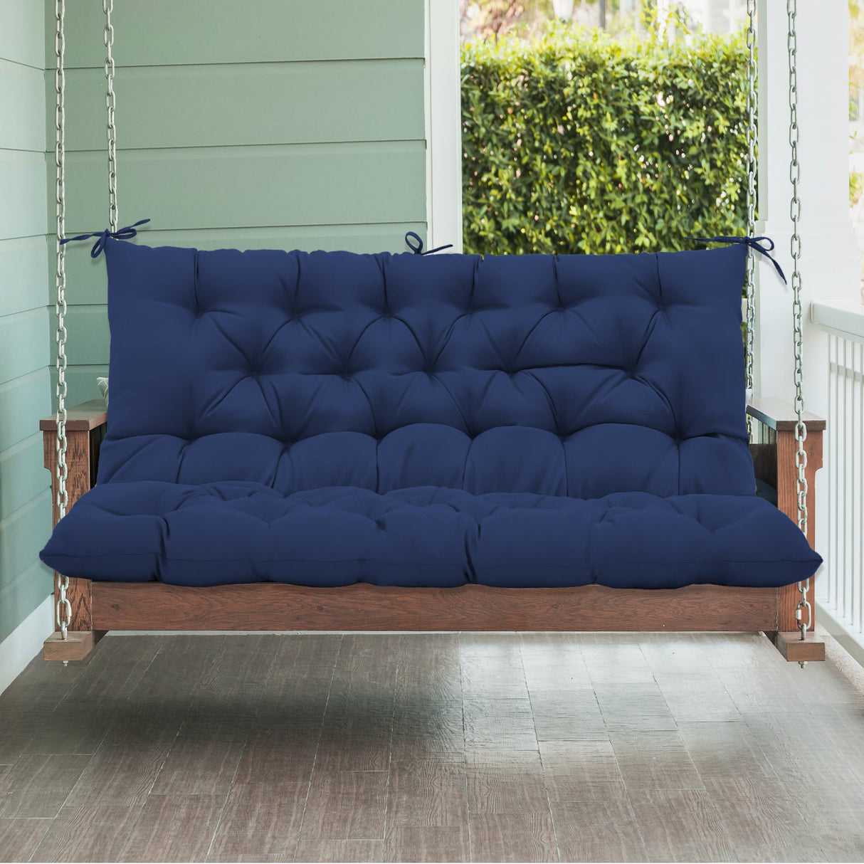 Outdoor Porch 2 - 3 Seater Swing Cushion,59"x43" - Eagle Peak Custom Canopy Tent