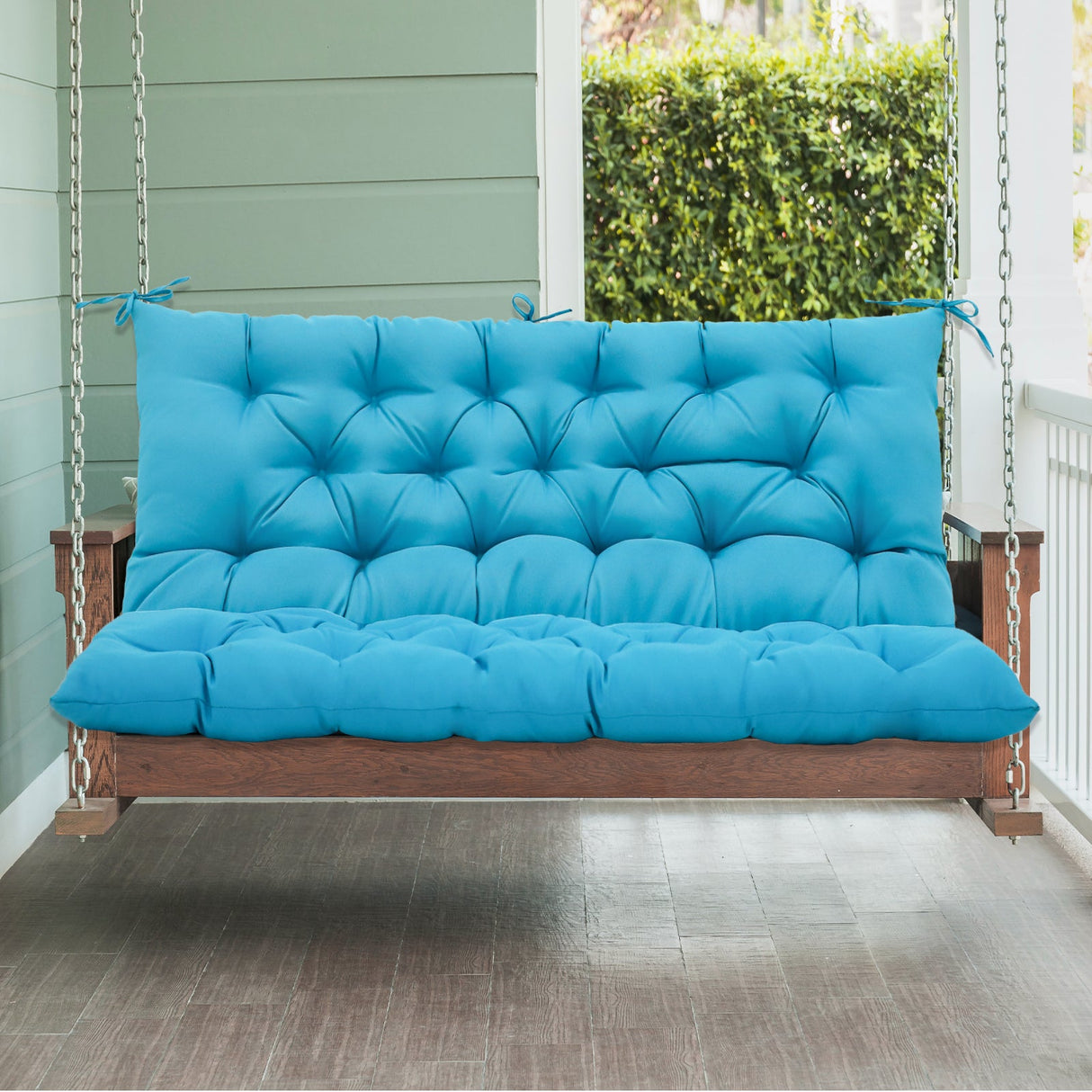 Outdoor Porch 2 - 3 Seater Swing Cushion,59"x43" - Eagle Peak Custom Canopy Tent