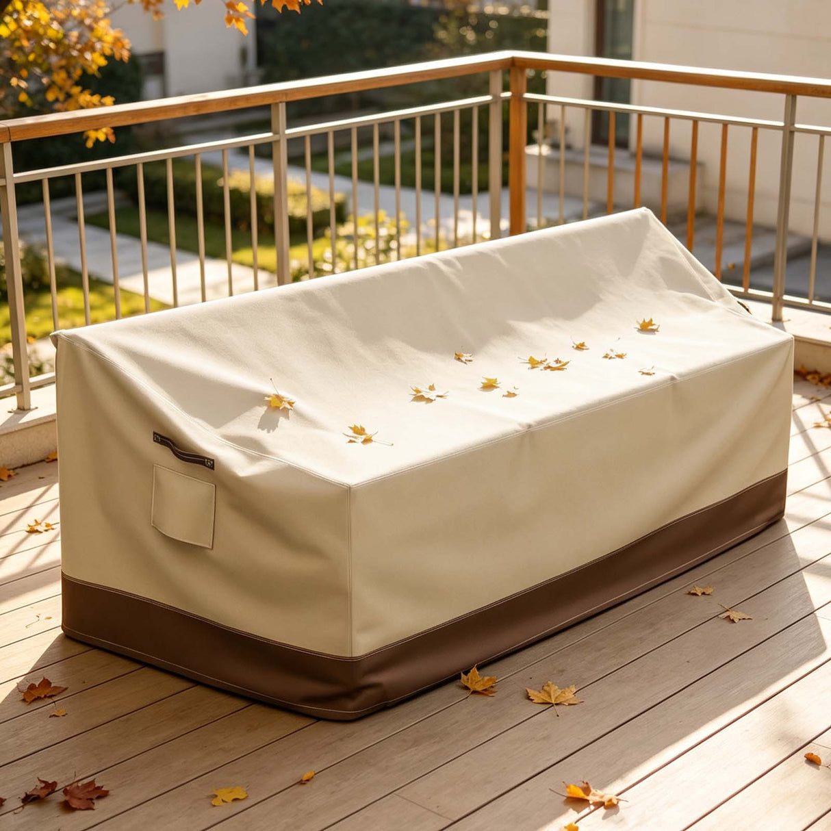 Patio Furniture Cover, 3 Seat Couch 87.5''W×28''D×30''H - Eagle Peak®
