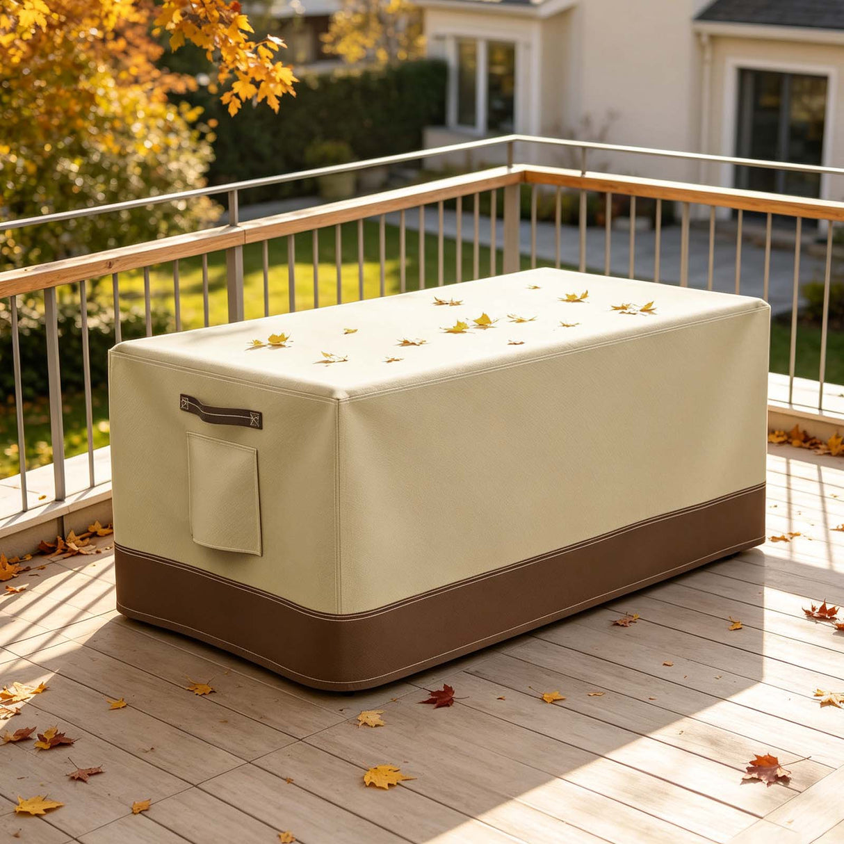 Patio Furniture Cover, Small Coffee Table 34.5''W×21''D×15.5''H - Eagle Peak®