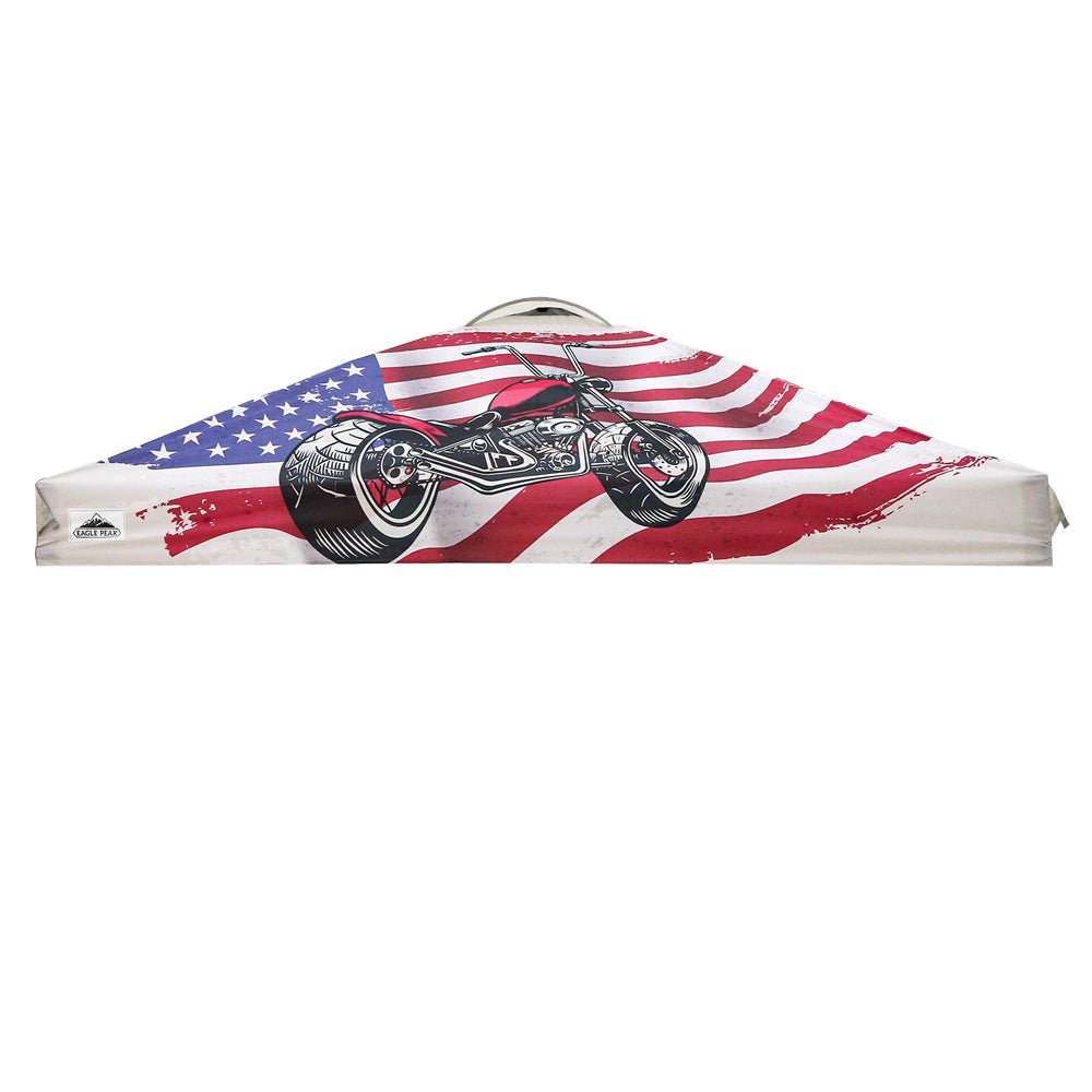 Replacement Canopy Cover with Air Vent for 10x10 Pop Up Canopy Tent, Top Only - Eagle Peak Custom Canopy Tent