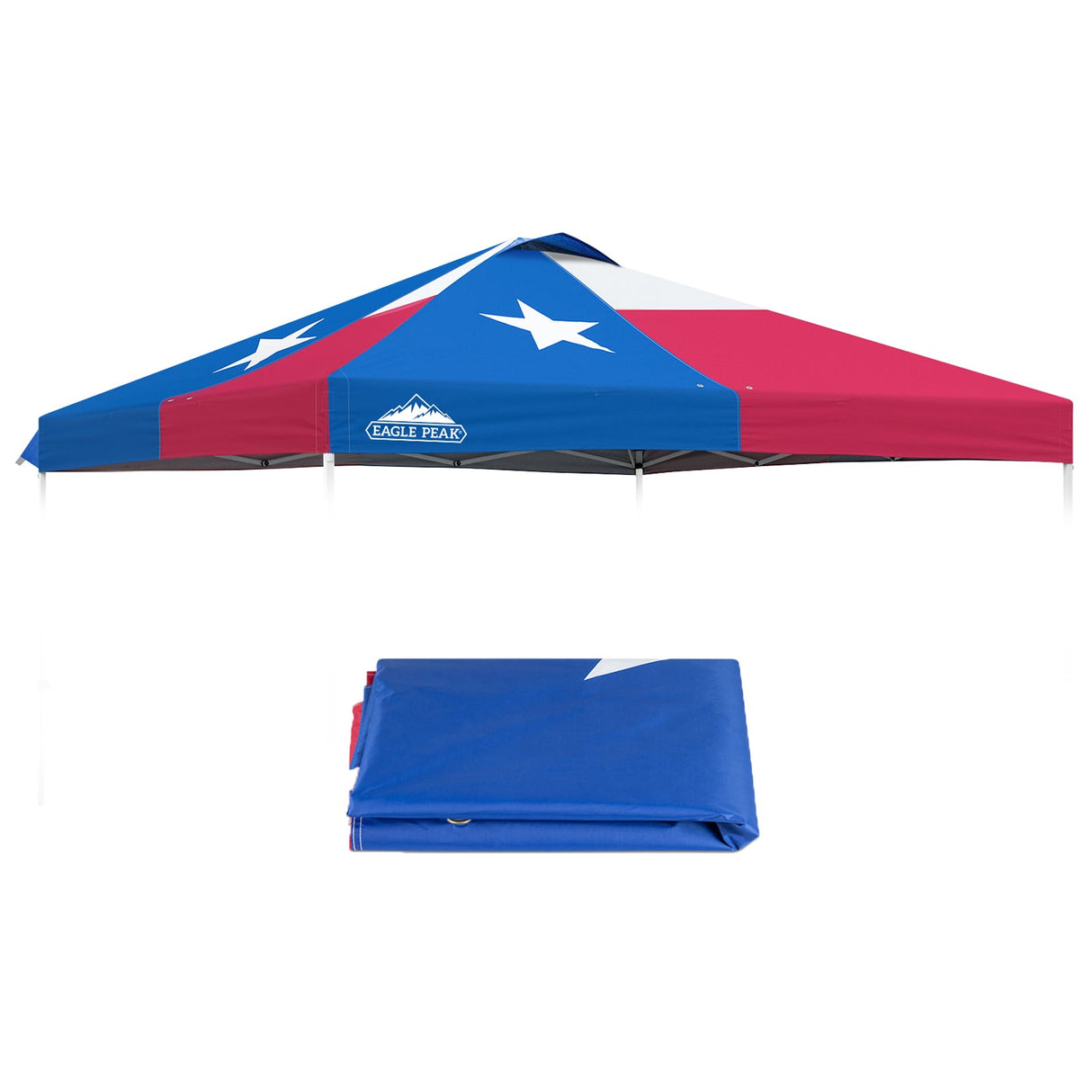 Replacement Canopy Cover with Air Vent for 10x10 Pop Up Canopy Tent, Top Only - Eagle Peak Custom Canopy Tent