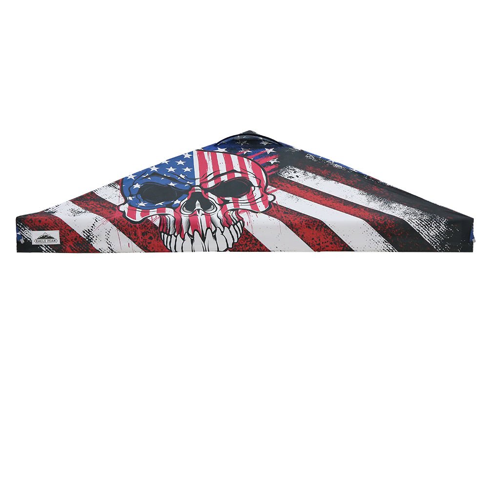 Replacement Canopy Cover with Air Vent for 10x10 Pop Up Canopy Tent, Top Only - Eagle Peak Custom Canopy Tent