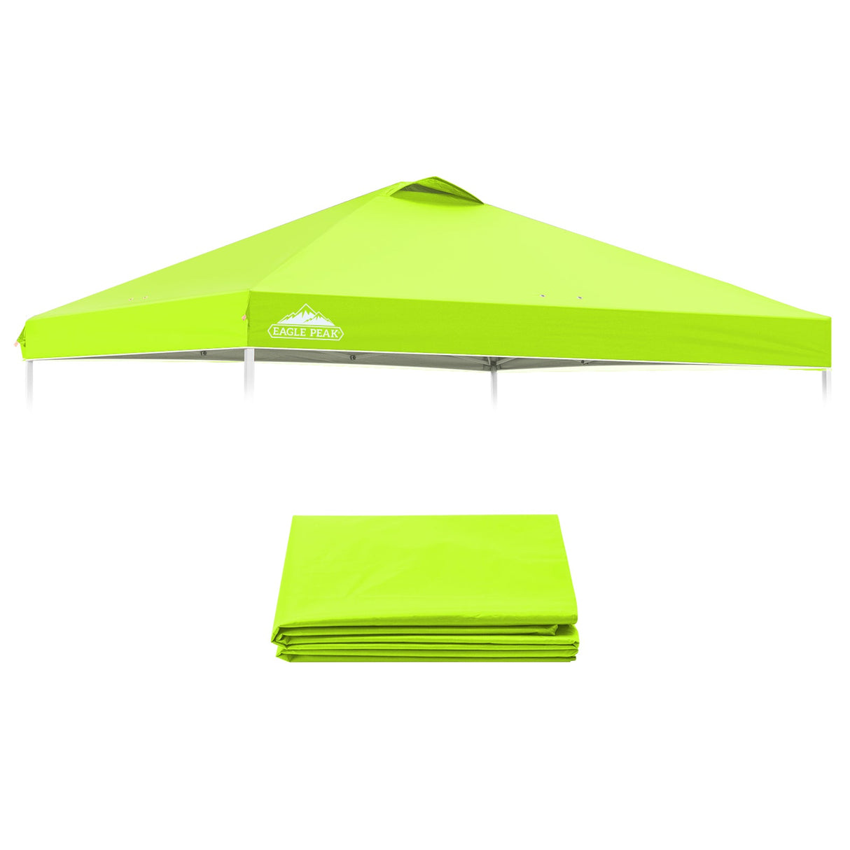 Replacement Canopy Cover with Air Vent for 10x10 Pop Up Canopy Tent, Top Only - Eagle Peak Custom Canopy Tent