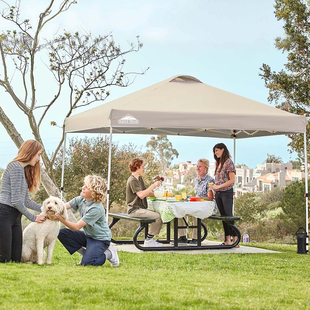 Replacement Canopy Cover with Air Vent for 10x10 Pop Up Canopy Tent, Top Only - Eagle Peak Custom Canopy Tent