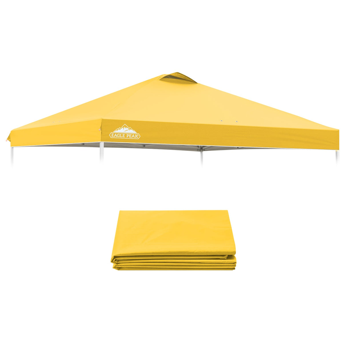 Replacement Canopy Cover with Air Vent for 10x10 Pop Up Canopy Tent, Top Only - Eagle Peak Custom Canopy Tent